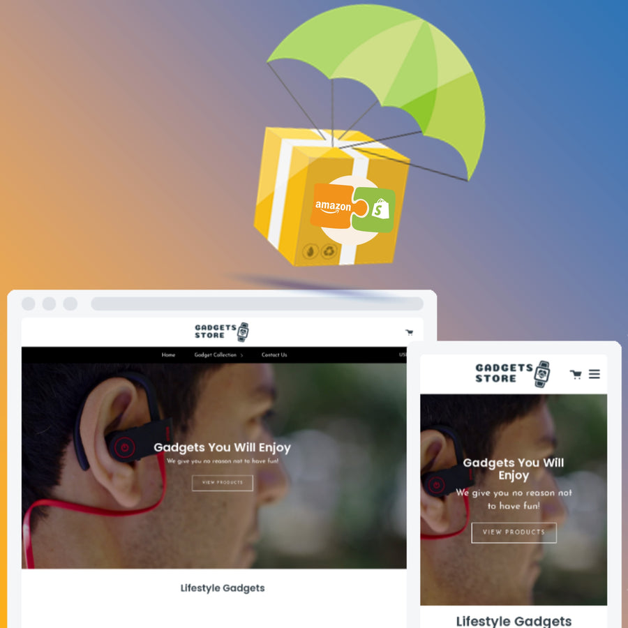 50% Off Hybrid Shopify-Amazon Niche Store Complete Setup with Free Add-ons